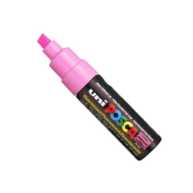 Caneta Posca Pc-8k Rosa Fluor Uniball