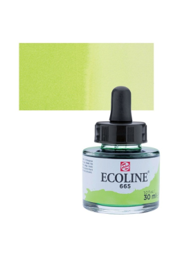 Tinta Aquarela Liquida 30ml 665 Spring Green Ecoline