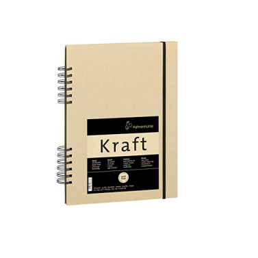 Caderno Sketch Kraft 120g A5 80fls 10628780 Hahnemuhle