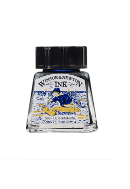 Tinta Desenho 14ml Ultramarine 1005660 Winsor & Newton