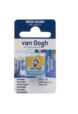 Aquarela Pastilha 238 Gamboge Van Gogh