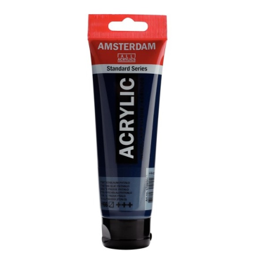 Tinta Acrilica 120ml 566 Prussian Blue Phthalo Amsterdam