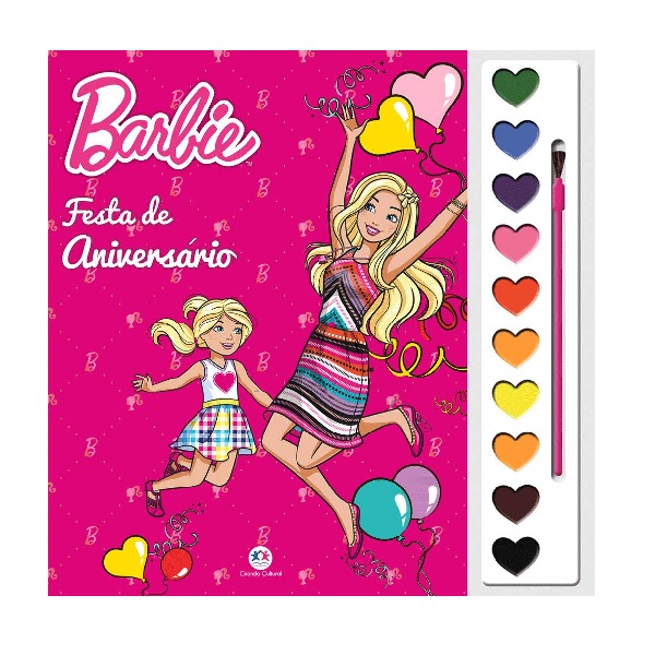 LIVRO PARA COLORIR - BARBIE A GRANDE FESTA CIRANDA CULTURAL