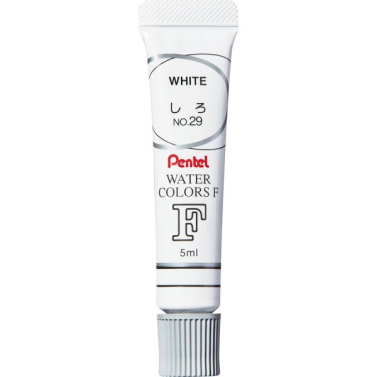 Aquarela Bisnaga 5ml Branco Wfr-t29 Pentel