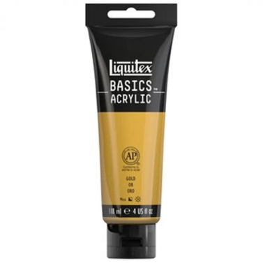 Tinta Acrilica Basics 118ml Gold 8870020 Liquitex