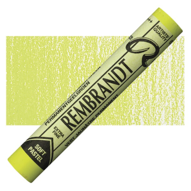 Giz Pastel Seco Rembrandt 633-5 Permanent Yellow Green Royal Talens